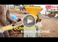 ECOSTANÂ® COW DUNG LOG MAKING MACHINE, For Inquiry Call +91-99140-33800, +91-161-5200-150