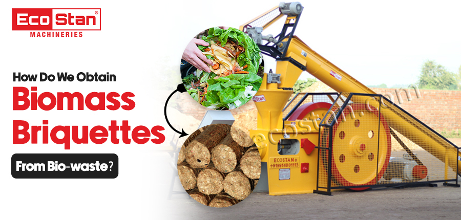 Obtain Biomass Briquettes From Biowaste
